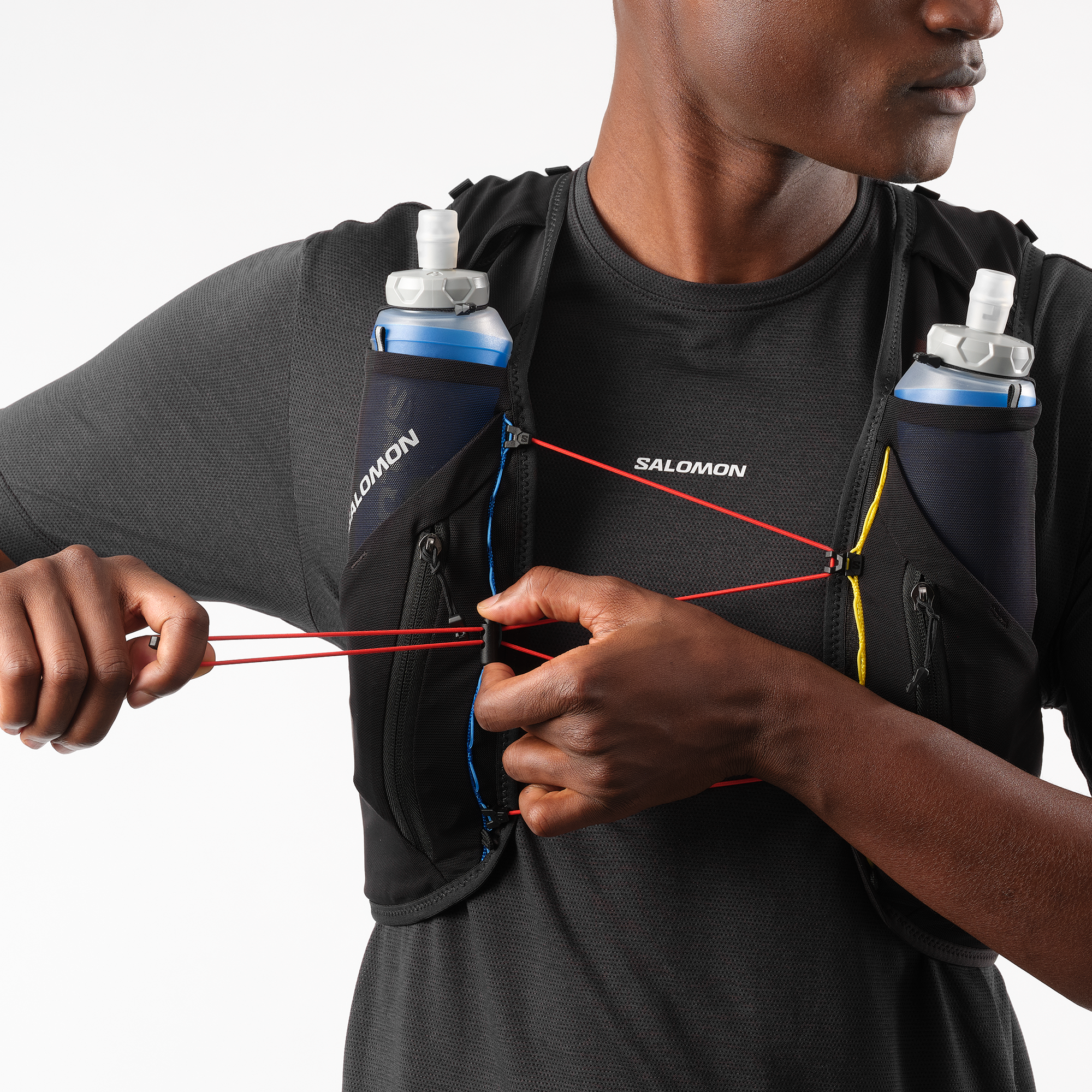 Salomon Adv Skin 12 Race Flag Black/White | Buy Salomon Adv Skin